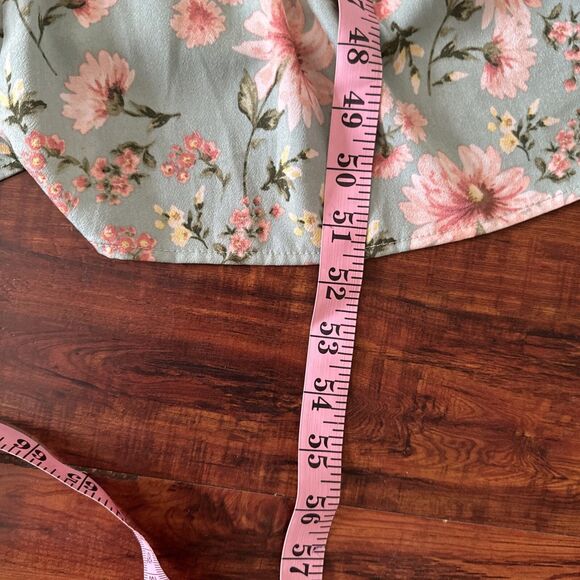 Womens Small Floral Milkmaid Dress Cottagecore Boho Coquette Soft Girl Style - Picture 16 of 16